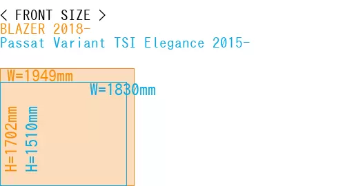 #BLAZER 2018- + Passat Variant TSI Elegance 2015-